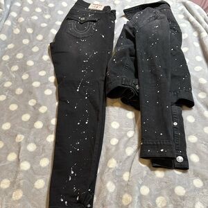 Jeans and jeans jacket